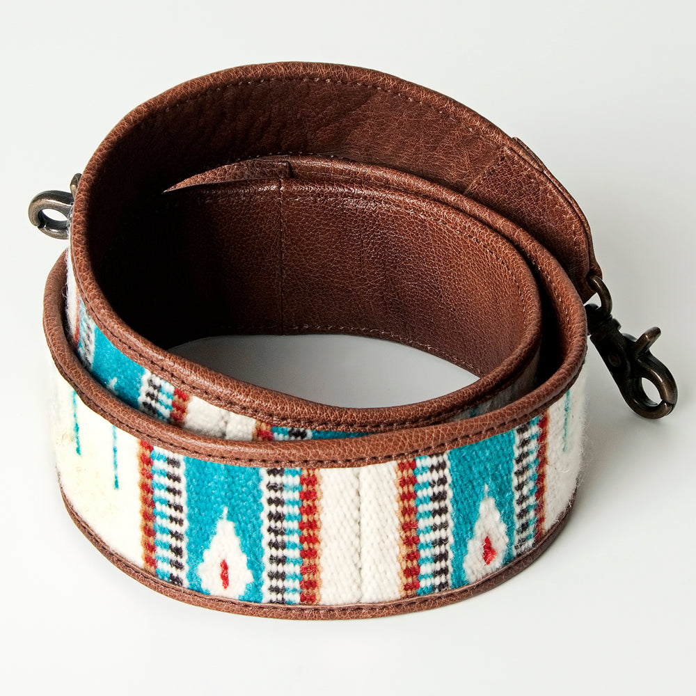 American Darling ADBT139 Saddle Blanket Genuine Leather Crossbody Handle Strap For Bags