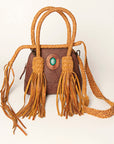 American Darling Genuine Leather Women Bag Western Handbag Purse