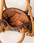 American Darling Genuine Leather Women Bag Western Handbag Purse