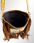 American Darling ADBGM156R2 Crossbody Genuine Leather Women Bag Western Handbag Purse