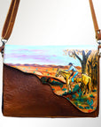 American Darling ADBGM232R29 Cross Body Genuine Leather women bag western handbag purse