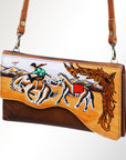 American Darling Small Crossbody Genuine Leather women bag western handbag purse