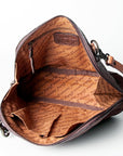 American Darling ADBGZ518 Crossbody Hand Tooled Genuine Leather Women Bag Western Handbag Purse