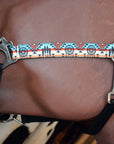 Hilason 1 Inch Fully Adjustable Halter US Flag Polyester