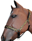 Hilason 1 Inch Fully Adjustable Halter US Flag Polyester
