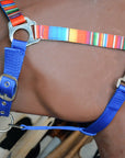 Hilason 1 Inch Fully Adjustable Halter US Flag Polyester