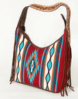 American Darling Hobo Saddle Blanket Genuine Leather women bag western handbag purse