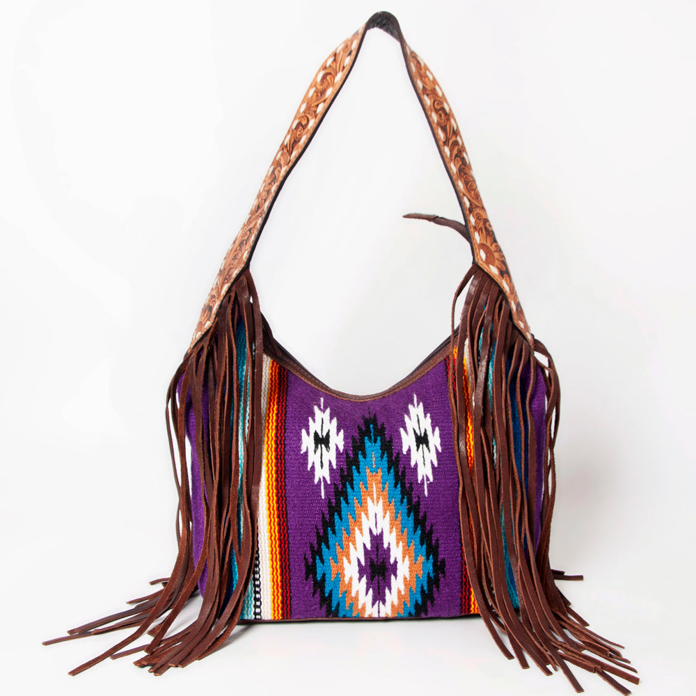 American Darling Hobo Saddle Blanket Genuine Leather women bag western handbag purse