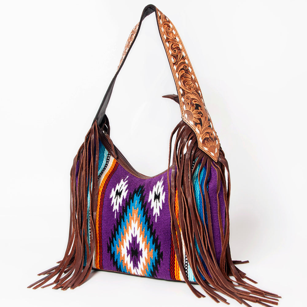 American Darling Hobo Saddle Blanket Genuine Leather women bag western handbag purse