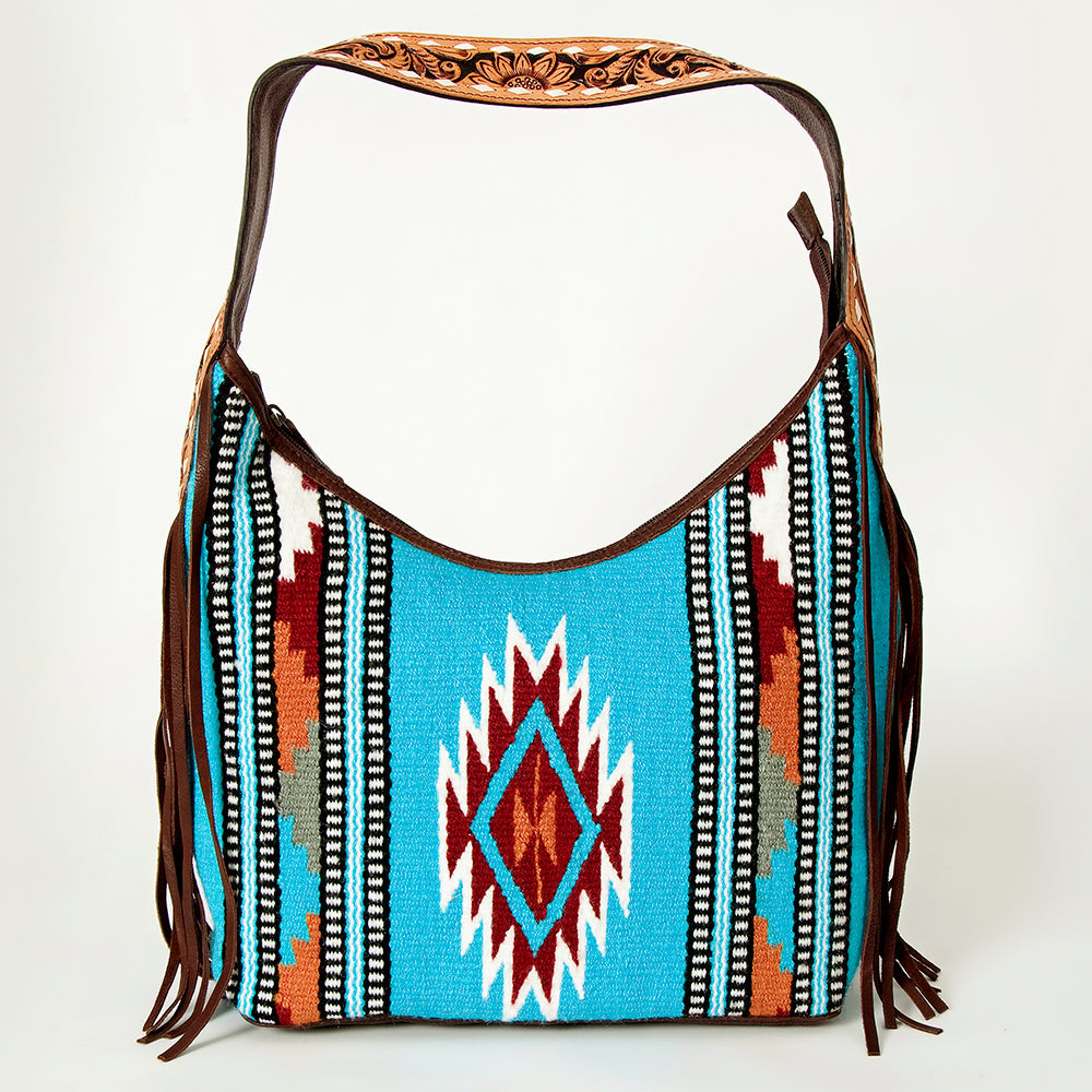 American Darling Hobo Saddle Blanket Genuine Leather women bag western handbag purse