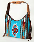 American Darling Hobo Saddle Blanket Genuine Leather women bag western handbag purse
