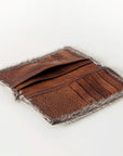 American Darling Wallet Hair On Genuine Leather Women Bag Western Handbag Purse
