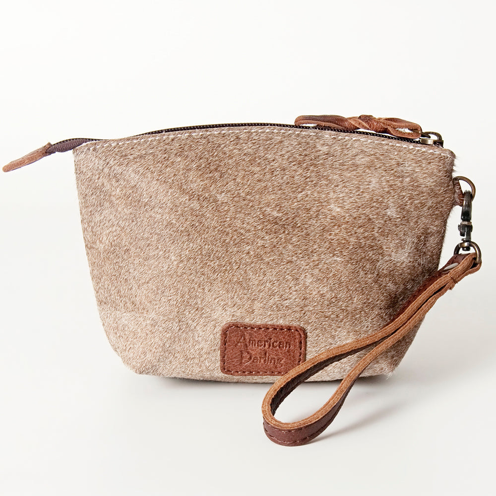 American Darling Coin Purse Hair On Genuine Leather Women Bag Western Handbag Purse
