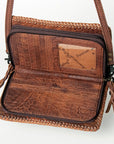 American Darling Organiser Hair On Genuine Leather women bag western handbag purse