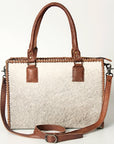 American Darling Briefcase Hair-On Genuine Leather Women Bag Western Handbag Purse