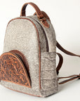 American Darling Hand Tooled Hair On Genuine Leather Women Bag Western Handbag Purse