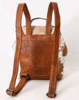 American Darling Hand Tooled Hair On Genuine Leather Women Bag Western Handbag Purse