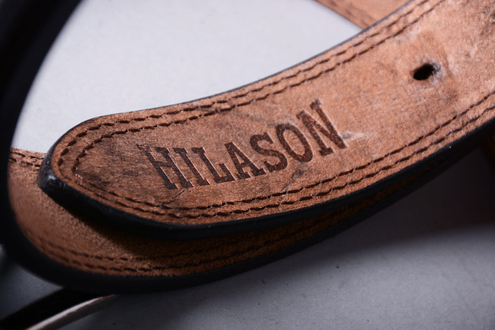 HILASON Western Genuine Leather Belt for Men Women Cowboy Cowgirl Handmade Unisex Full Grain Heavy Duty Tooled Belt for Jeans