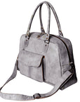 Never Mind Nmbg133A Tote Vintage Handmade Genuine Cowhide Leather Women Bag Western Handbag Purse