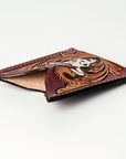 American Darling ADCCF106 Card-Holder Hand Tooled Genuine Leather Women Bag Western Handbag Purse