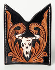 American Darling ADCCF107 Card-Holder Hand Tooled Genuine Leather Women Bag Western Handbag Purse
