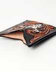 American Darling ADCCF107 Card-Holder Hand Tooled Genuine Leather Women Bag Western Handbag Purse