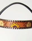 AMERICAN DARLING Western Horse Headstall Breast Collar Set American Leather