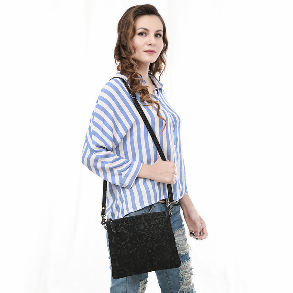American Darling Small Crossbody Saddle Blanket Genuine Leather women bag western handbag purse
