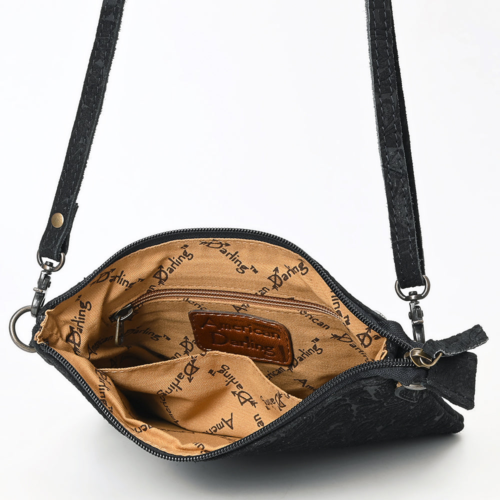 American Darling Small Crossbody Saddle Blanket Genuine Leather women bag western handbag purse