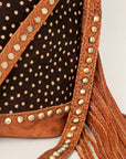 American Darling Bucket Hair On Genuine Leather Women Bag Western Handbag Purse
