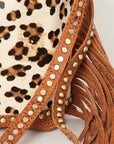 American Darling Bucket Hair On Genuine Leather Women Bag Western Handbag Purse