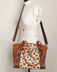 American Darling Tote Hand Tooled Genuine Leather Women Bag Western Handbag Purse