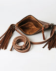 American Darling GIBGX282 Crocodile Embossed Genuine Leather Women Bag Western Handbag Purse