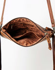 American Darling GIBGX275 Crocodile Embossed Genuine Leather Women Bag Western Handbag Purse