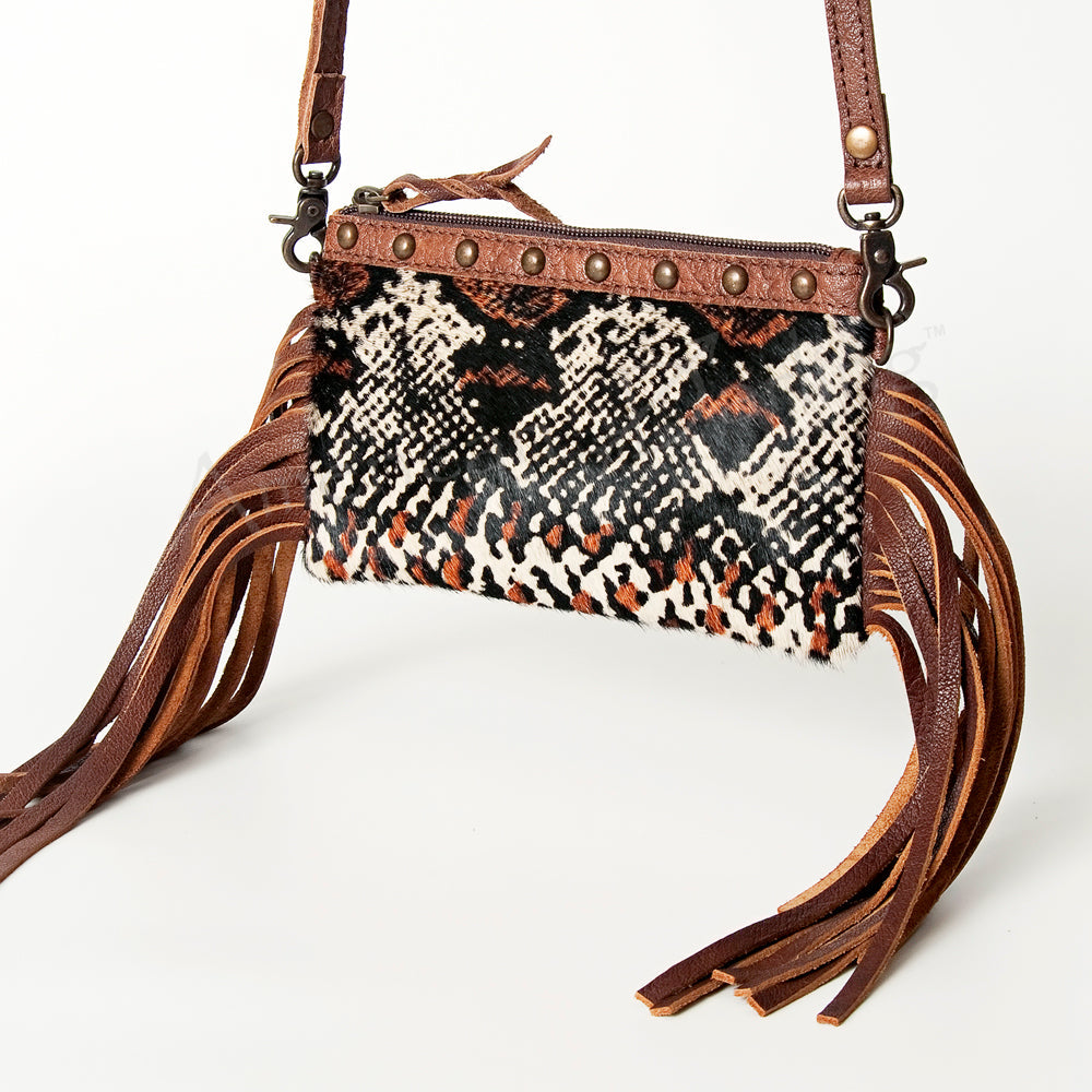 American Darling Small Crossbody Hair On Genuine Leather Women Bag Western Handbag Purse