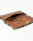 American Darling Wallet Hair On Genuine Leather Women Bag Western Handbag Purse