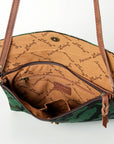 American Darling ADBGS178J Envelope Hair On Genuine Leather women bag western handbag purse