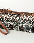 American Darling Wristlet Hair on Genuine Leather Western Women Bag | Handbag Purse | Women Wristlet | Wristlet Wristlet | Travel Wristlet | Leather Wristlet | Clutch Wristlet