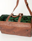 American Darling ADBGS174B Duffel Hair On Genuine Leather women bag western handbag purse