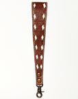 American Darling ADBT140 Full Grain Genuine Leather Handle Strap For Wristlet Bags