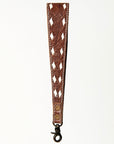 American Darling ADBT140 Full Grain Genuine Leather Handle Strap For Wristlet Bags