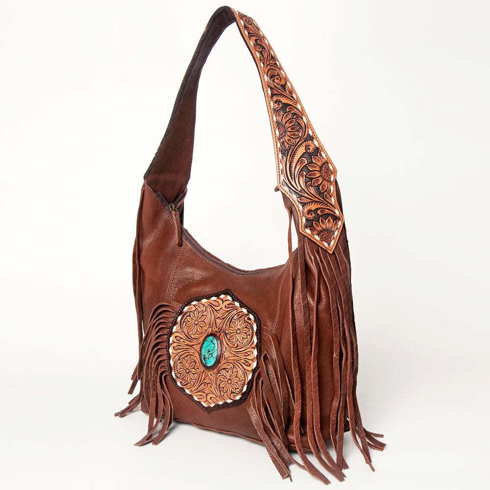 American Darling ADBGA219A Tote Hand Tooled Genuine Leather women bag western handbag purse