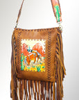 American Darling Genuine Leather Women Bag Western Handbag Purse