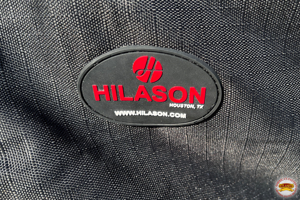 Hilason 1200D Turnout Light Winter Waterproof Rain Sheet Horse Sheet Black