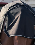 Hilason 600D Winter Waterproof Pony Horse Turnout Blanket Black