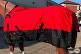 Hilason 600D Winter Waterproof Pony Horse Turnout Blanket Red