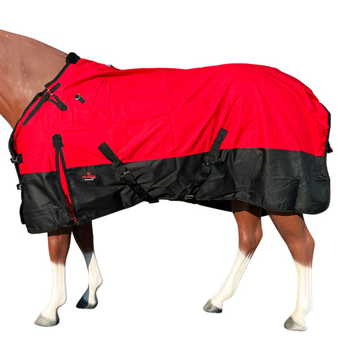 Hilason 600D Winter Waterproof Pony Horse Turnout Blanket Red