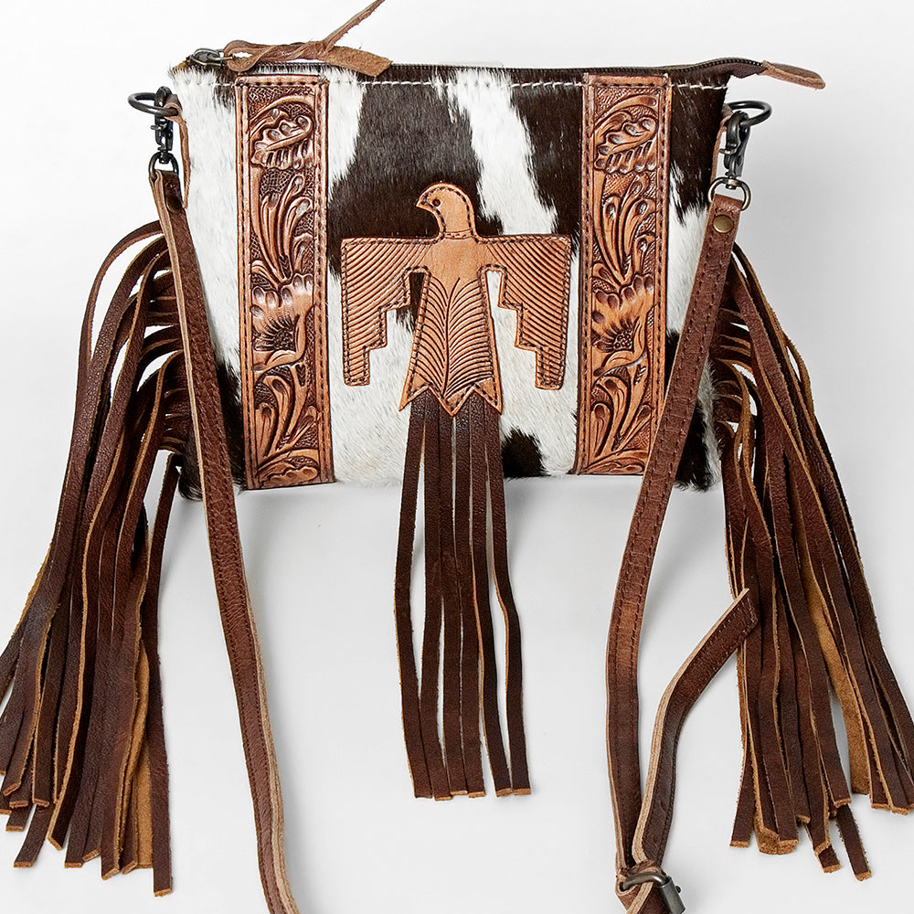 American Darling Small Crossbody Saddle Blanket Genuine Leather women bag western handbag purse