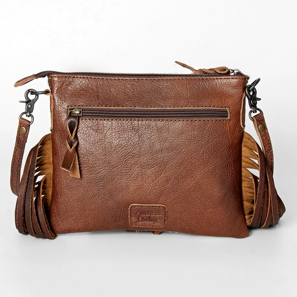 American Darling Small Crossbody Saddle Blanket Genuine Leather women bag western handbag purse