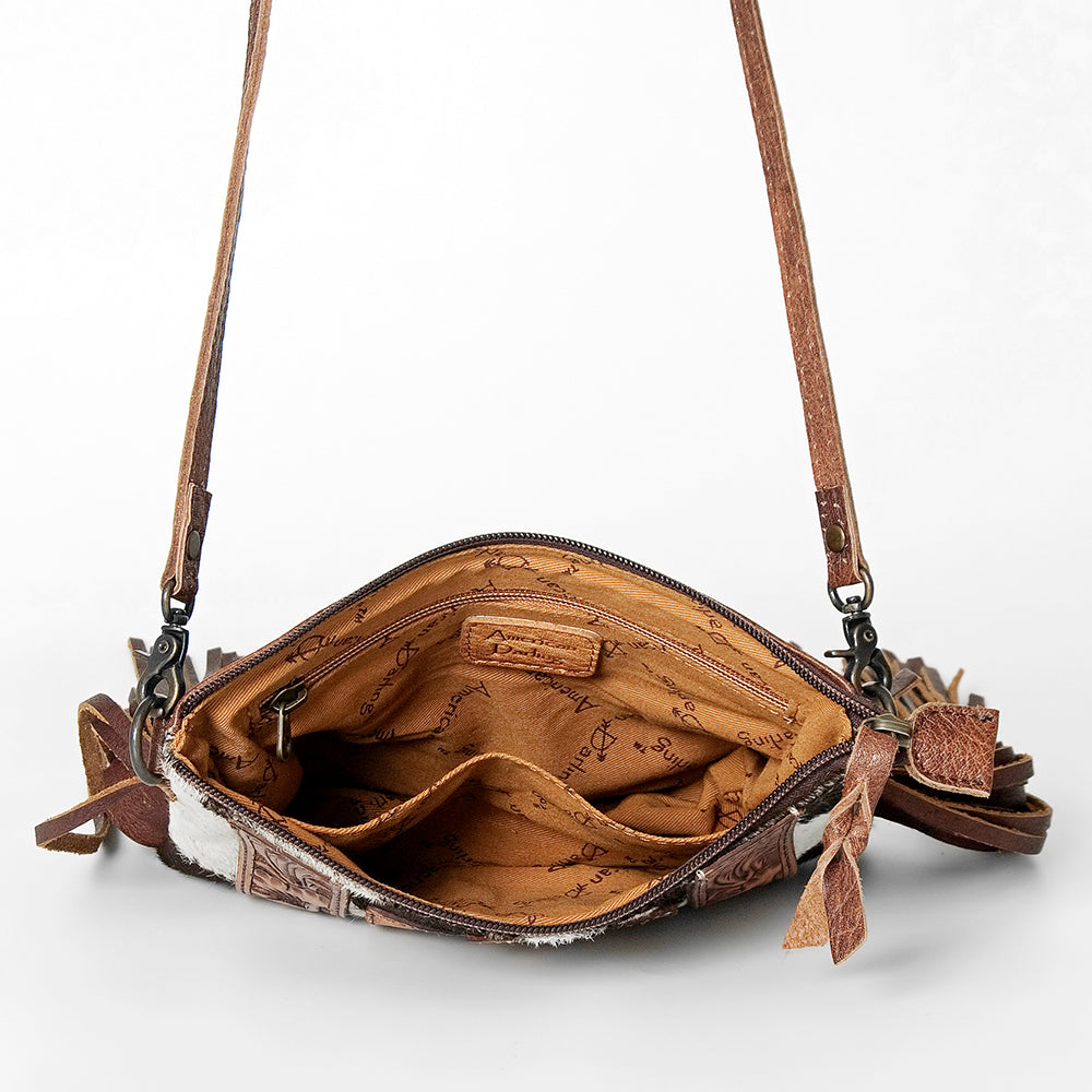 American Darling Small Crossbody Saddle Blanket Genuine Leather women bag western handbag purse